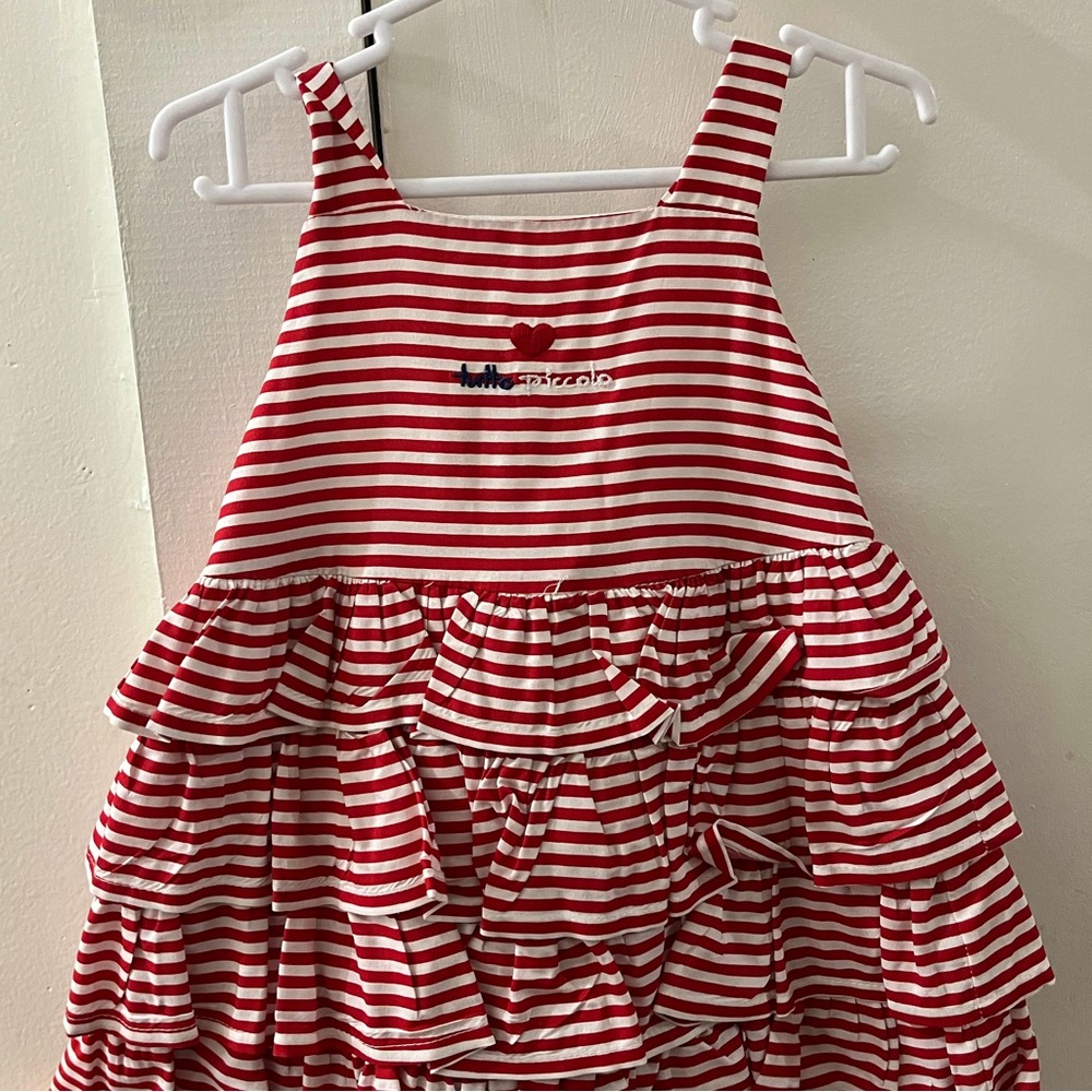 Tutto piccolo dress size 2 / red white and blue. BNWT